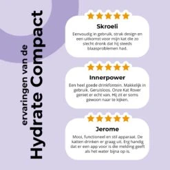 Pettadore Hydrate Compact - Drinkfontein Kat/Hond - Slimme Waterfontein Met App - 1,9L -Huisdierbenodigdheden Korting 1200x1200 1056