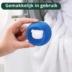 De Blaffende Kat Wasdrogerbollen - Droger Ballen - Huisdier Haarverwijderaar - 4 Wasbollen Voor Wasmachine En Droger -Huisdierbenodigdheden Korting 1200x1200 107