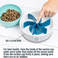 Merkloos Honden Langzaam Eten - Anti Schrok - Plaatsen In De Rvs Voerbak - Voerbak - Langzaam Eten - Eten Voeren -Huisdierbenodigdheden Korting 1200x1200 1072