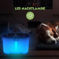 Qumax RVS Drinkfontein Voor Kat Met 3 Filters & Matje - Water Fontein - Waterdispenser - Waterautomaat - 2,5 L -Huisdierbenodigdheden Korting 1200x1200 1104