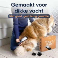 Happysnoots Hondentondeuse Draadloos Voor Dikke Vacht - Tondeuse Hond & Kat - Hondentrimmer - Professioneel Dieren Tondeuse -Huisdierbenodigdheden Korting 1200x1200 116