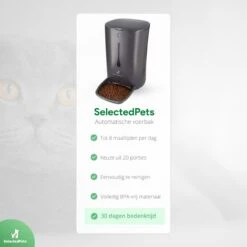 Automatische Voerbak Kat En Hond - Voerautomaat Kat - Voerdispenser Voor Huisdier - Smartphone Besturing - Zwart - Compatibel Met 2,4Ghz -Huisdierbenodigdheden Korting 1200x1200 1179