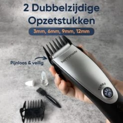 Happysnoots Hondentondeuse Draadloos Voor Dikke Vacht - Tondeuse Hond & Kat - Hondentrimmer - Professioneel Dieren Tondeuse -Huisdierbenodigdheden Korting 1200x1200 120
