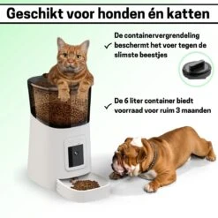 BOME Voerautomaat - Camera En Audio - Inclusief SD-Kaart - Automatische Voerbak Kat Of Hond - Wit 16 BOME Voerautomaat - Camera En Audio - Inclusief SD-Kaart - Automatische Voerbak Kat Of Hond - Wit -Huisdierbenodigdheden Korting 1200x1200 1205