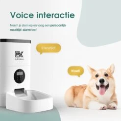 Bowkam Automatische Voerbak – Voerbak – Voerautomaat - Voerbak Kat – Voerbak Hond - Voerautomaat Kat – Wit -Huisdierbenodigdheden Korting 1200x1200 1233