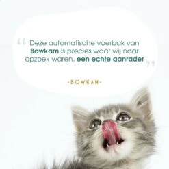 Bowkam Automatische Voerbak – Voerbak – Voerautomaat - Voerbak Kat – Voerbak Hond - Voerautomaat Kat – Wit -Huisdierbenodigdheden Korting 1200x1200 1238