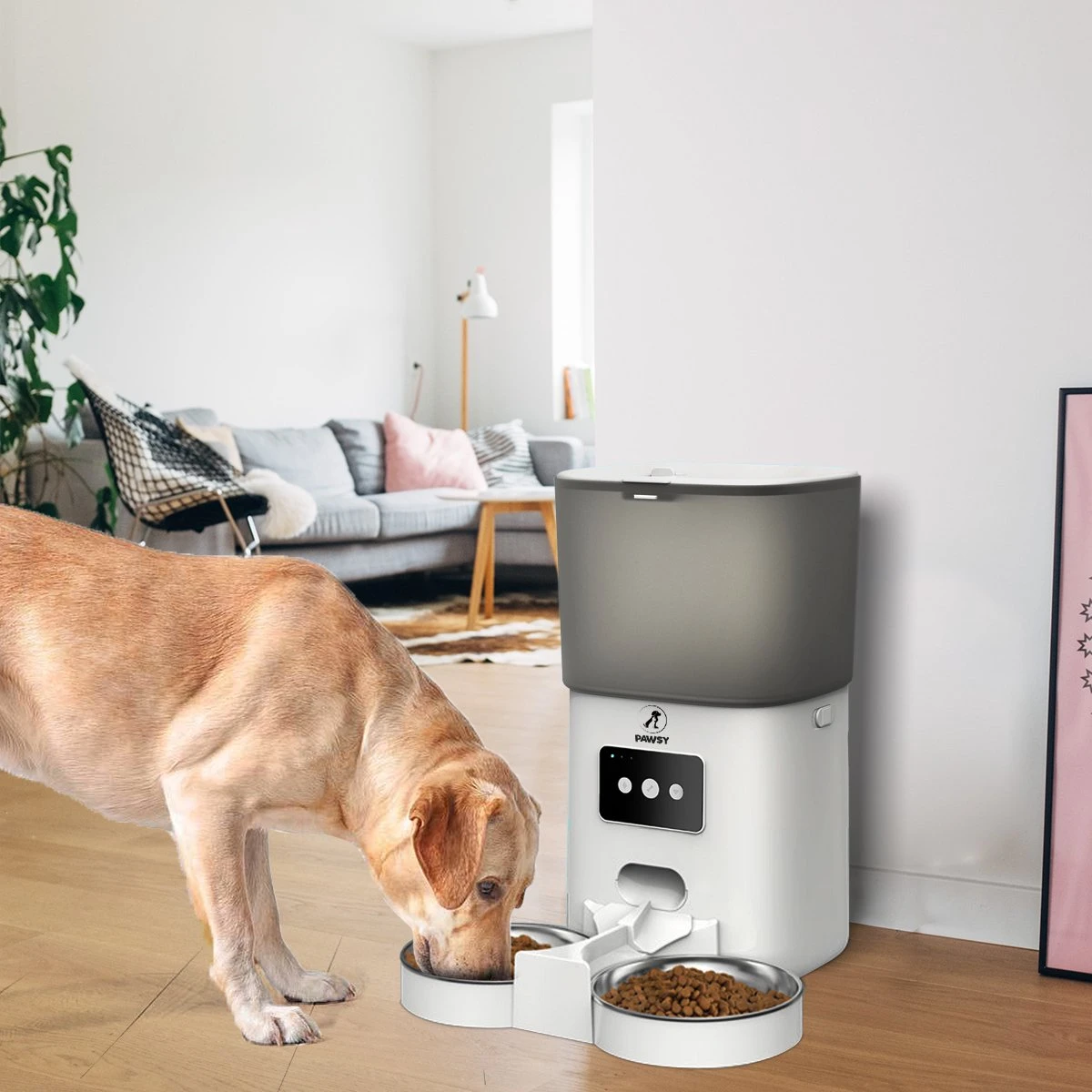 Pawsy® AR2 - Automatische Voerbak - Dubbele Voerbak - Automatische Voederbak Kat & Hond - WiFi Voerautomaat 9 Pawsy® AR2 - Automatische Voerbak - Dubbele Voerbak - Automatische Voederbak Kat & Hond - WiFi Voerautomaat - Image 7