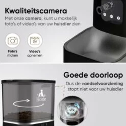 Hozie® Voerautomaat - App En Full HD Camera - Automatische Voerbak Kat Of Hond - Voerinhoud 6 Liter - Voerdispenser - Wit -Huisdierbenodigdheden Korting 1200x1200 1264