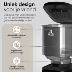 Hozie® Voerautomaat - App En Full HD Camera - Automatische Voerbak Kat Of Hond - Voerinhoud 6 Liter - Voerdispenser - Wit -Huisdierbenodigdheden Korting 1200x1200 1266