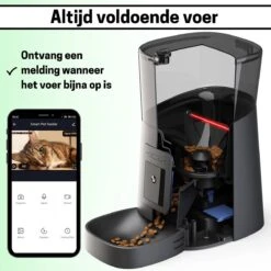 BOME Voerautomaat - Camera En Audio - Inclusief SD-Kaart - Automatische Voerbak Kat Of Hond - Voerautomaat Kat - Zwart -Huisdierbenodigdheden Korting 1200x1200 1274