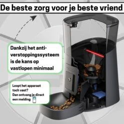 BOME Voerautomaat - Camera En Audio - Inclusief SD-Kaart - Automatische Voerbak Kat Of Hond - Voerautomaat Kat - Zwart -Huisdierbenodigdheden Korting 1200x1200 1275