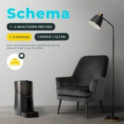 GoldenPaws Automatische Voerbak - Kat En Hond - Zwart - Met Verstelbare Camera - Voerautomaat Met Smartphone Besturing - Voerinhoud 6 Liter -Huisdierbenodigdheden Korting 1200x1200 1282