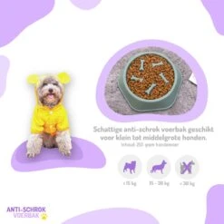Anti Schrokbak Hond – Voerbak Honden – Slow Feeder – Anti Schrok Voerbak – Slow Bowl - Blauw -Huisdierbenodigdheden Korting 1200x1200 1312