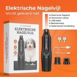 PetGoods Elektrische Nagel Vijl Voor Huisdieren - Incl. 2 Vijlen - Honden/Katten/Dieren - Draadloos 20 PetGoods Elektrische Nagel Vijl Voor Huisdieren - Incl. 2 Vijlen - Honden/Katten/Dieren - Draadloos -Huisdierbenodigdheden Korting 1200x1200 133