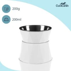 CuraCanin - Voerbak Kat - Drinkbak Hond Met Standaard - Verhoogde Drinkbak Kat - Waterbak - Wit 22 CuraCanin - Voerbak Kat - Drinkbak Hond Met Standaard - Verhoogde Drinkbak Kat - Waterbak - Wit -Huisdierbenodigdheden Korting 1200x1200 1387