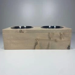 Voerbak Steigerhout Maat L Noten Vergrijsd -Huisdierbenodigdheden Korting 1200x1200 1393