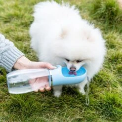 Nobleza 43B4B - Honden Waterfles - 380ml - Honden Bidon - Honden Drinkfles - Blauw -Huisdierbenodigdheden Korting 1200x1200 1425