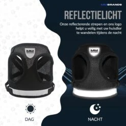 MM Brands Hondentuig - Harnas Hond - Y Tuig - Reflectie - Small - Zwart 15 MM Brands Hondentuig - Harnas Hond - Y Tuig - Reflectie - Small - Zwart -Huisdierbenodigdheden Korting 1200x1200 1479