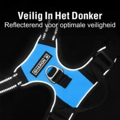 Sharon B - Hondentuigje - Voor Middelgrote Honden - Blauw - Maat M - No Pull Harnas - Anti Trek - Reflecterend - Hoeft Niet Over Het Hoofd Aangetrokken Te Worden 14 Sharon B - Hondentuigje - Voor Middelgrote Honden - Blauw - Maat M - No Pull Harnas - Anti Trek - Reflecterend - Hoeft Niet Over Het Hoofd Aangetrokken Te Worden -Huisdierbenodigdheden Korting 1200x1200 1488