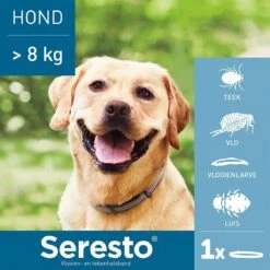 Seresto Vlooien En Tekenband - Grote Hond - >8 Kg -Huisdierbenodigdheden Korting 1200x1200 1581