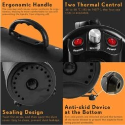 Merkloos Edward&DeVries Professionele Hondenföhn Met 4 Opzetstukken – Waterblazer Voor Honden – Stil Design – Krachtig + Extra Filter - Zwart -Huisdierbenodigdheden Korting 1200x1200 160