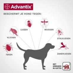 Bayer Advantix Spot-on 400/2000 25+ Kg - 4 Pipetten -Huisdierbenodigdheden Korting 1200x1200 1603