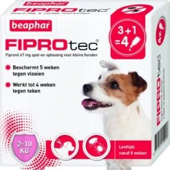 Beaphar Fiprotec Anti Vlooien En Teken Druppels 2 - 10 Kg 3 + 1 Stuks -Huisdierbenodigdheden Korting 1200x1200 1605