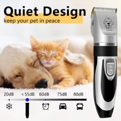 Merkloos Hondentondeuse, Hundeschermaschine / Dog Clippers - Dierenhaartrimmer, Hondentondeuse Kit Hond Verzorging -Huisdierbenodigdheden Korting 1200x1200 161