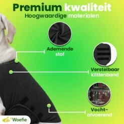 Woefie Honden Anti Stress Vest - Hond Blaffen - Maat M - Reflecterend - Thundershirt - Grijs -Huisdierbenodigdheden Korting 1200x1200 1644