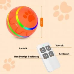 Good Experience Interactieve Hondenbal 3.0 – Honden Speelgoed Intelligentie – Puppy Speelgoed – Hondenspeeltjes – De Enige Die Werkt Met Afstandsbediening – De Veilige Bal Voor Jouw Hond – One Size – Oranje -Huisdierbenodigdheden Korting 1200x1200 1687