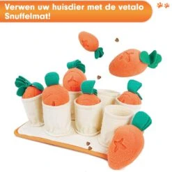 Premium Snuffelmat Voor Hond En Kat - Intelligentie Speelgoed - Snuffel Mat Puppy - IQ Hondenspeeltjes - Educatieve Training Huisdier - Snuffeltrainer Hondenpuzzel - Educatief Speelgoed - Vetalo -Huisdierbenodigdheden Korting 1200x1200 1727