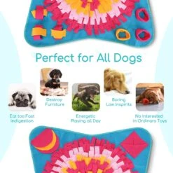 Nobleza Snuffelmat - Speelmat - Hondenspeelgoed - Fleece - Snackmat - 70 X 70 Cm -Huisdierbenodigdheden Korting 1200x1200 1730