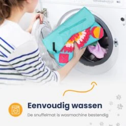 Snuffelmat 70x70cm Inclusief Rubberen Massage Bal & E-book - Speelmat Hond - Denkspel Hond - Puppy Speelgoed - Anti Schrok Mat - Honden Snoepjes - Cadeau Tip -Huisdierbenodigdheden Korting 1200x1200 1734