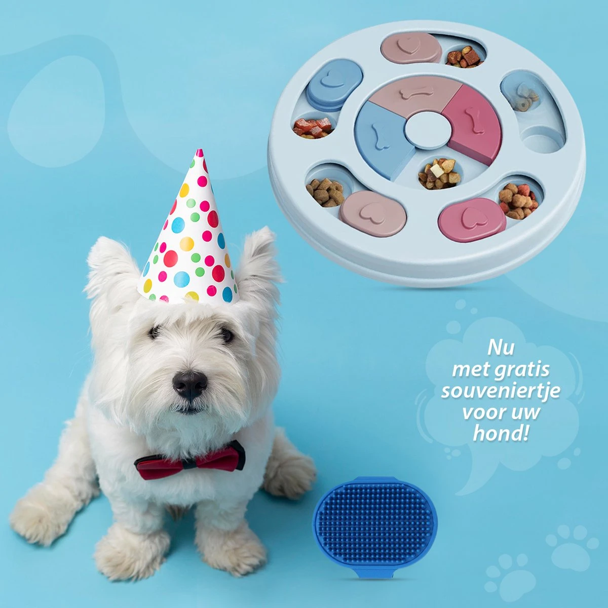 Joyha Honden Puzzel Met Gratis Hondenkam | Speelgoed | Speeltjes | Slow Feeder | Intelligentie | Denkspelletje | Puppyspeelgoed | Anti Schrokbak | Interactieve | Langzame Voerbak | Dog Puzzle | Hondenpuzzel 4 Joyha Honden Puzzel Met Gratis Hondenkam | Speelgoed | Speeltjes | Slow Feeder | Intelligentie | Denkspelletje | Puppyspeelgoed | Anti Schrokbak | Interactieve | Langzame Voerbak | Dog Puzzle | Hondenpuzzel - Image 2