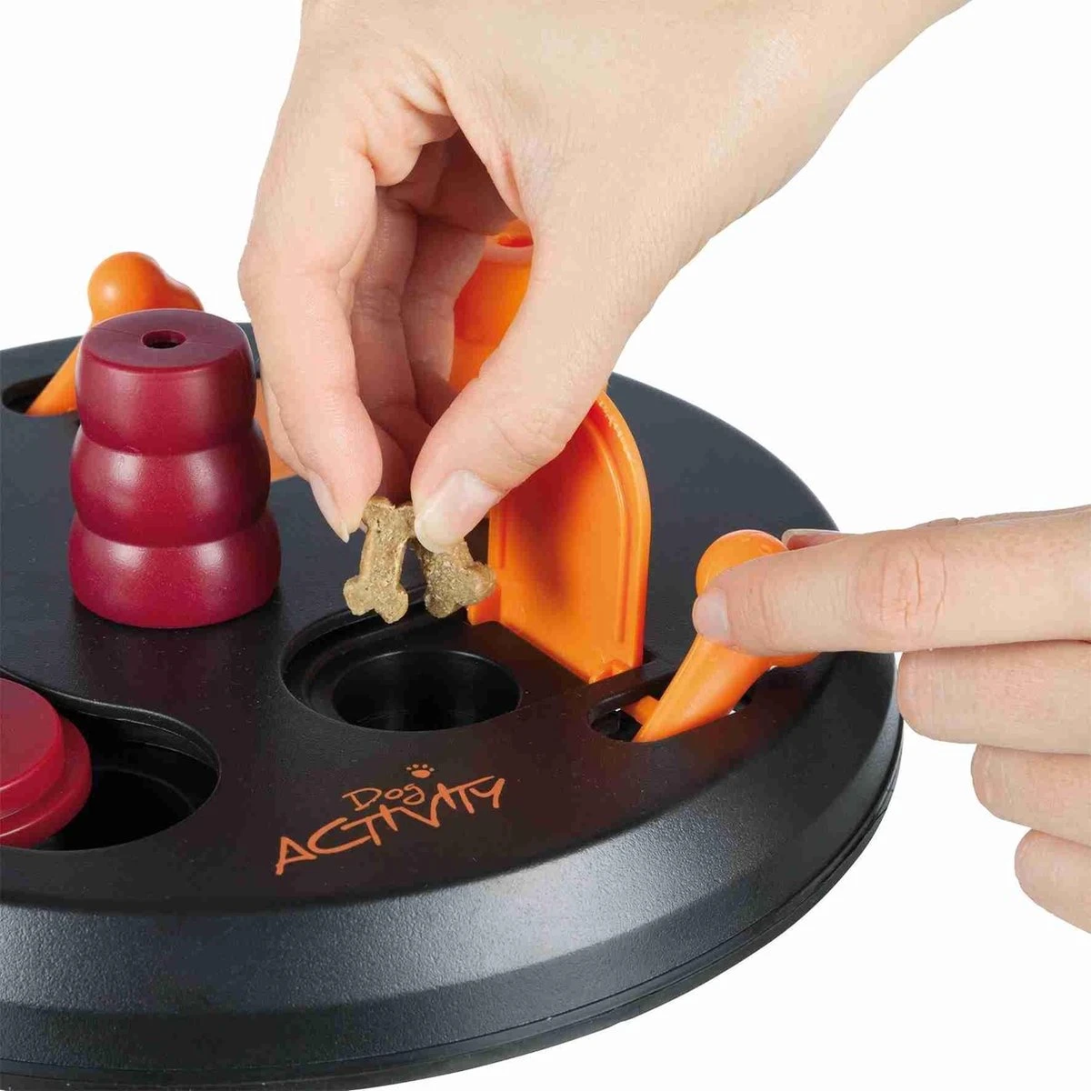 Trixie Honden Activity Flip Board - Hondenspeelgoed - Wit/Blauw - 23 Cm 4 Trixie Honden Activity Flip Board - Hondenspeelgoed - Wit/Blauw - 23 Cm - Image 2