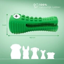 Tandenborstel Hond Melk Geur Smaak En Piep Honden Speelgoed Dog Toy - Krokodil Groen - Dutchwide -Huisdierbenodigdheden Korting 1200x1200 1841