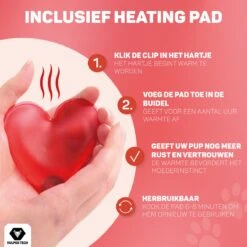 Vulpes Pets® Knuffel Hond Met Hartslag – Puppyknuffel - Hondenknuffel Voor Puppy - Snuggle Puppy - Knuffel Met Hartslag En Gratis Warmte Pad Speciaal Voor Puppy's -Huisdierbenodigdheden Korting 1200x1200 1850