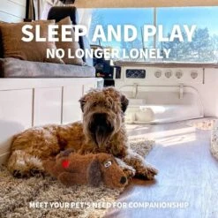 Merkloos Hondenknuffel - Puppyknuffel Met Hartslag - Knuffel Met Hartslag - Antistress Hond - Hondenspeelgoed -Huisdierbenodigdheden Korting 1200x1200 1860