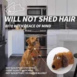 Merkloos Hondenknuffel - Puppyknuffel Met Hartslag - Knuffel Met Hartslag - Antistress Hond - Hondenspeelgoed -Huisdierbenodigdheden Korting 1200x1200 1861