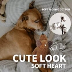 Merkloos Hondenknuffel - Puppyknuffel Met Hartslag - Knuffel Met Hartslag - Antistress Hond - Hondenspeelgoed -Huisdierbenodigdheden Korting 1200x1200 1863