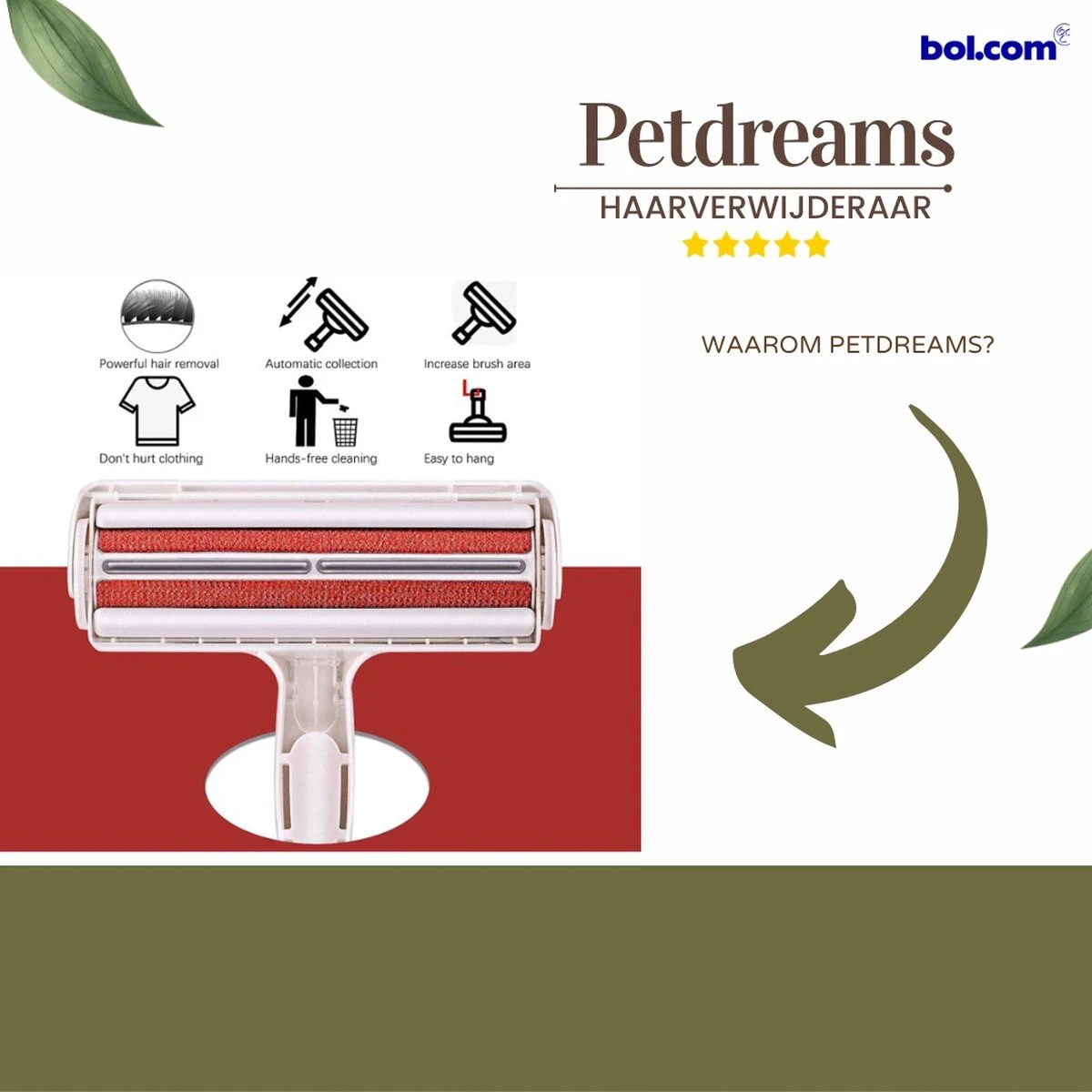 Merkloos Pluizenborstel - Pluizenverwijderaar Voor Huisdieren - Haarverwijderaar Voor Huisdieren - Pluizenborstel - Kattenmand - Hondenmand - Ontpluizer Bank - Ontpluizer Tapijt 4 Merkloos Pluizenborstel - Pluizenverwijderaar Voor Huisdieren - Haarverwijderaar Voor Huisdieren - Pluizenborstel - Kattenmand - Hondenmand - Ontpluizer Bank - Ontpluizer Tapijt - Image 2