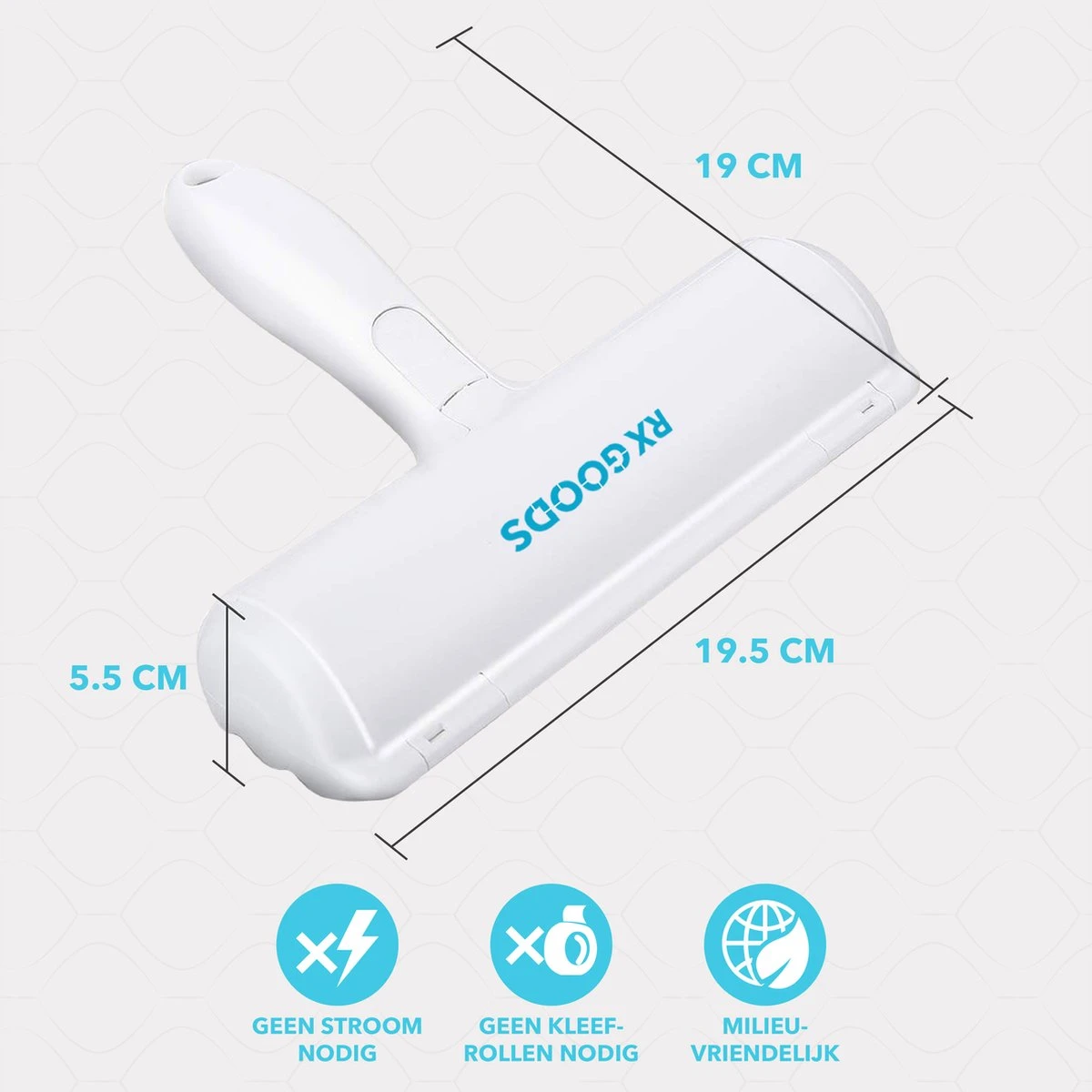 RX Goods Pluizen En Haren Verwijderaar Met Schoonmaakborstel - Kleding Borstel & Roller – Huisdier 7 RX Goods Pluizen En Haren Verwijderaar Met Schoonmaakborstel - Kleding Borstel & Roller – Huisdier - Image 5