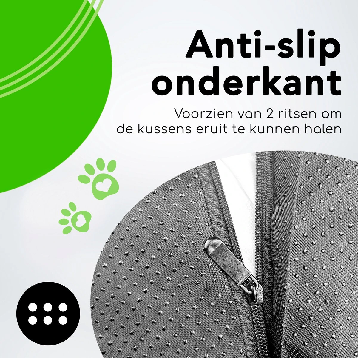 Doxie® Hondenmand – Kattenmand – ⌀ 100 Cm – Met Afneembare Hoesje – Lichtgrijs 4 Doxie® Hondenmand – Kattenmand – ⌀ 100 Cm – Met Afneembare Hoesje – Lichtgrijs - Image 2