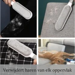 Pet Lovers - Huisdierhaar Verwijderaar - Dierenhaar Verwijderaar - Pluizenborstel - Kledingborstel - Haarverwijderaar - Ontpluizer - Honden En Kattenhaar Verwijderaar - + GRATIS Draagbare Haarverwijderaar -Huisdierbenodigdheden Korting 1200x1200 201