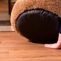 Peaceful Pooch S - Pluizig Hondenbed - 58cm Diameter - Opvouwbaar - In Verschillende Maten. Kattenbed - Wasbaar - Uitneembare Vulling - Ontspant Gewrichten En Spieren - Anti-slip Noppenbodem -Huisdierbenodigdheden Korting 1200x1200 2046