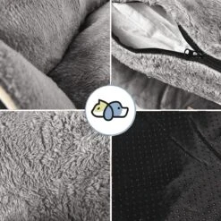 Bella & Balu Hondenbed - Verschillende Maten Voor Kleine, Middelgrote En Grote Honden | XS | Hondenbank Inclusief Verwijderbaar Honden Kussen - Pluizig, Warm, Wasbaar, Gewatteerd -Huisdierbenodigdheden Korting 1200x1200 2106