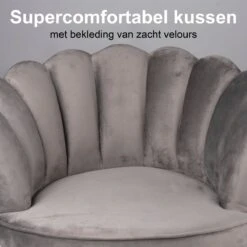 Maxxpro Katten- En Hondenstoel - Grijs - Verhoogd Met Houten Poten - Fluweel Materiaal - 61.5 X 52 X 33 CM - Huisdieren Tot 80 KG -Huisdierbenodigdheden Korting 1200x1200 2125