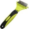 Hondenborstel - Dubbelzijdig Ontharing Tool - Herbruikbare Honden & Kattenvachtkam - Huisdier Grooming - 1 Stuk - Groen -Huisdierbenodigdheden Korting 1200x1200 215