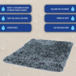 Royal Dry Absorberende Anti-knoeimat Voor Honden – Trekt Vuil Als Een Spons – Laat Geen Vocht Door – 61x45 Cm – Microfiber Chenille – Geschikt Voor Honden En Overige Huisdieren -Huisdierbenodigdheden Korting 1200x1200 2159