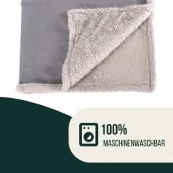 Happilax Fluffy Hondendeken Voor Auto & Bank, Wasbare Hondenmat Voor Op Reis, Grijs, L -Huisdierbenodigdheden Korting 1200x1200 2164